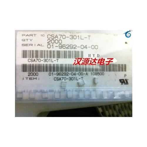 Original new 100% CSA70-301L-T DC discharge voltage 300V electrostatic capacity 0.6PF discharge tube (Inductor)