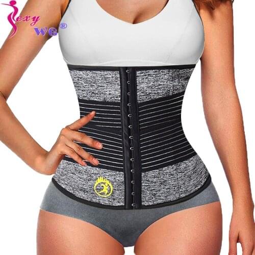 SEXYWG Waist Trainer Belt for Women Neoprene Body Shaper Fat Burning Slimming Belt Weight Loss Waist Cincher Shapewear