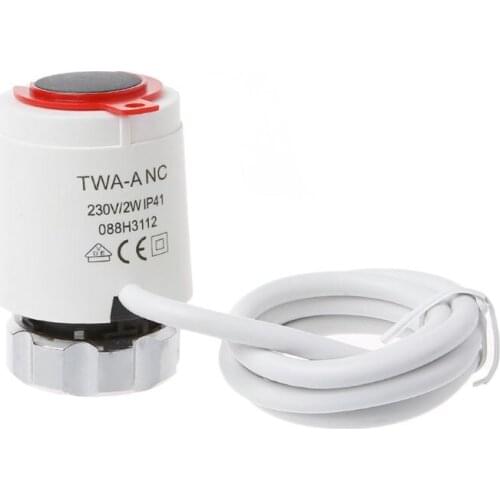 Thermal Electric Actuator Flooring Heating System Water Separator For Manifold 230V/220V Replacement manifold branch valve