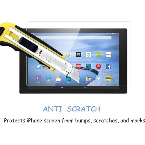 3Pcs HD Ultra-thin Screen Protector For Amazon Kindle Fire HD 7 8 10 2015 2016 2017 2019 HDX7 Clear LCD Tablet Anti-Scratch Film