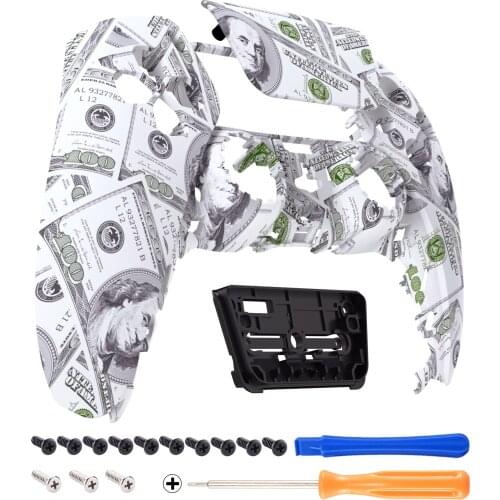 EXtremeRate Custom DIY Replacement Touchpad Front Housing Shell for PS5 Controller