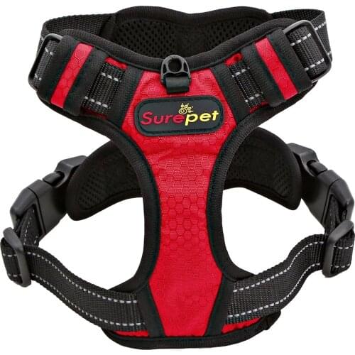 Big Dog Harness Vest Reflective Adjustable Waterproof Pet Accessories Things For Medium Large Dogs Supplies Breast-band No Pull