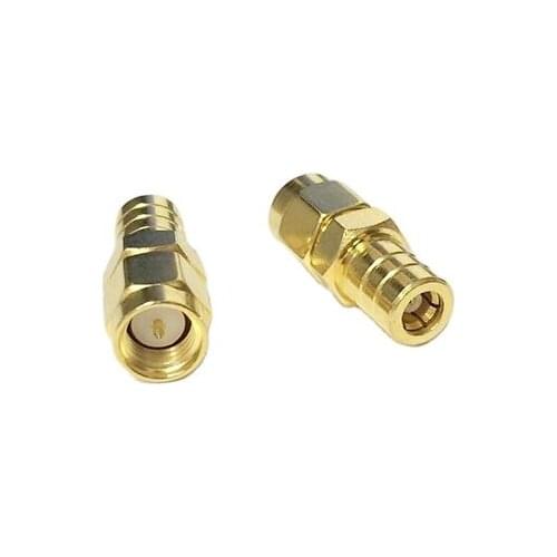1pc NEW SMA Male Plug to SMB Female Jack RF Coax Adapter convertor Connector Straight Goldplated wholesale