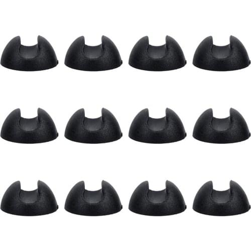 12pcs Table Feet Covers Non-skid Chair Feet Caps Hairpin Chair Foot Pads for Chair Table