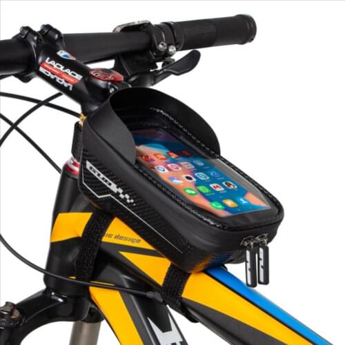 922 bicycle bag mountain bike front beam bag top tube waterproof mobile phone bag saddle bag hard shell riding equipment