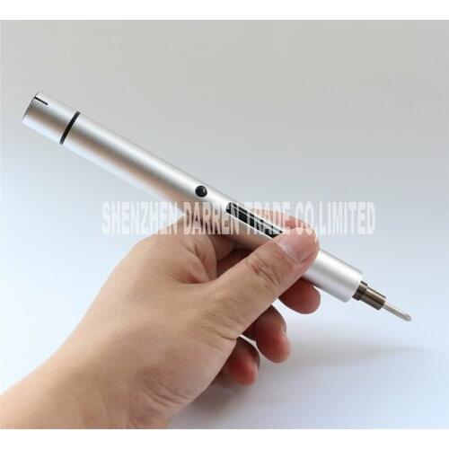 Chargeable Electric Screw driver with LED light Forward reverse rotation precision instrument Lithium electric screwdriver