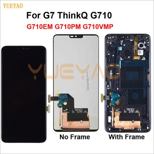 For LG G7 G710EM G710PM G710VMP LCD Display Touch Screen Digitizer Assembly For LG G7 ThinQ G710 G710TM G710N G710VM