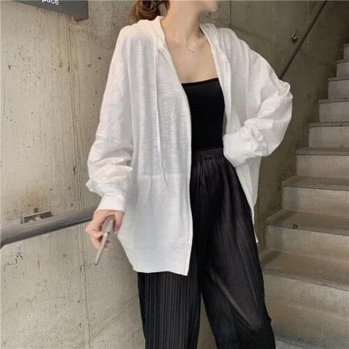 GOOHOJIO 2021 Summer New Breathable Riding Clothing Women Outdoor Clothing Blouse for Ladies All-match Sun Protection Female Top