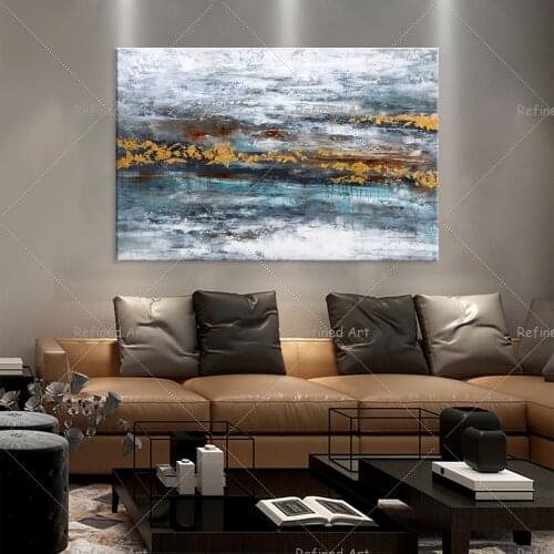 Oil Painting Hand-painted Abstract Modern Wall Art Painting Home Decoration On Canvas Bedroom Wall Nordic Decor Artwork