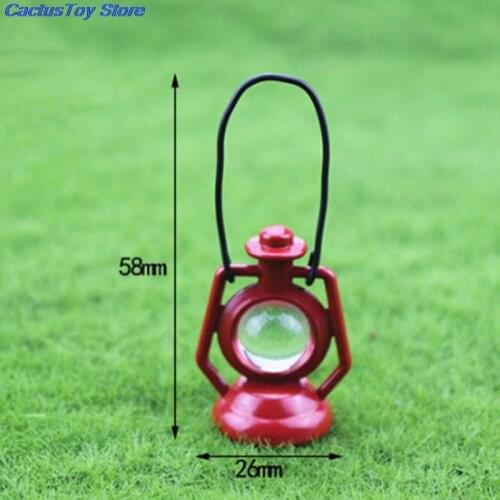 1:12 Scale Retro oil lamp Dollhouse Miniature Toy Doll Food Kitchen living room Accessories