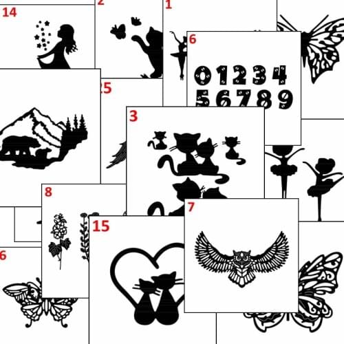 2021 New Design Metal Cutting Dies Pretty Girl Dancer Kitty Butterflies Owl Elk Mountain Trees Wildflowers Number Alphabets