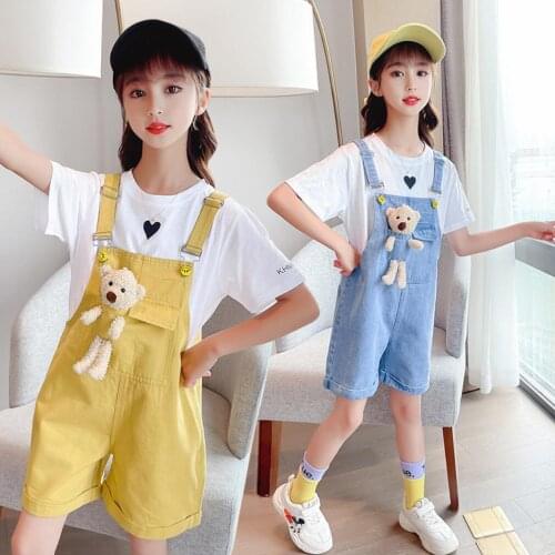 SHENGMEIHAO Summer Overalls For Girls