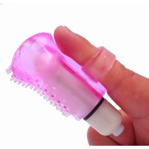 Sex Silicone Finger Vibrator Female Masturbation G Spot Orgasm Massage Clitoris Stimulate Bullet Vibrators Sex Toys For Women