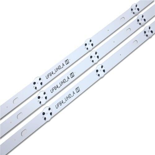 LED Backlight strip 8 lamp For LG Innotek 43inch UHD 1Bar 24EA 43uh619v 43UH610V 43UH6030 UF64 UHD_A 43LH5700 43LH60FHD