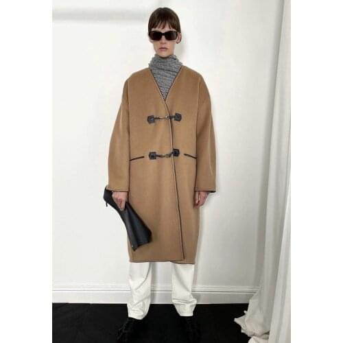 TSDFC Women's Leather Coats