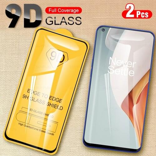 2Pcs 9D Full Glue Tempered Protective Glass Film For OnePlus Nord N100 Phone Screen Protector Glas For One Plus One+ N 100 6.52"
