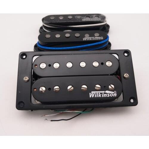 Wilkinson WVH Alnico5 Pickups SSH Humbucker Black Eleciric Guitar Pickups 1 set