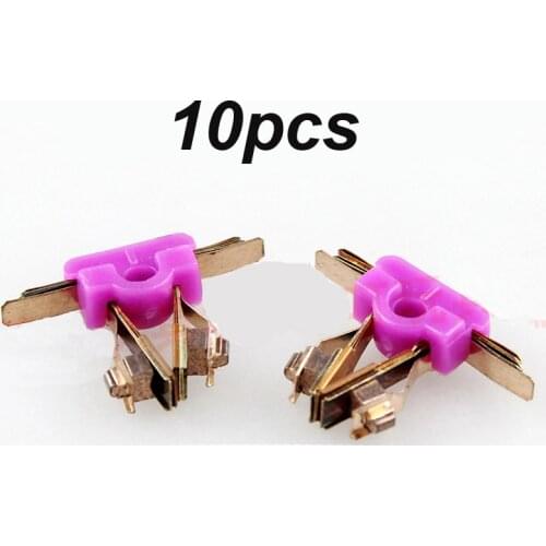 10PCS 4WD Three-layer Thick Copper Brush Motor Hand-wound Spare Parts for RC Tamiya Mini Racing Car Model