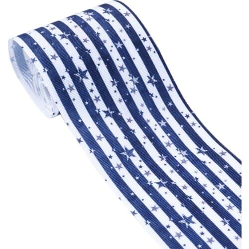 David accessories Multi-size Dot Printed Grosgrain Ribbon Fabric DIY Wrapping/Party/Hair Bow Art Sewing 50y,50Yc9118