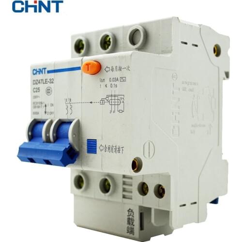 CHINT Earth Leakage Circuit Breaker DZ47LE-32 2P C25
