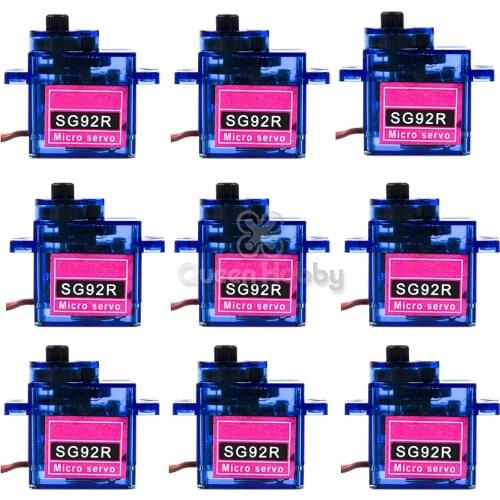 Mini Micro SG92R Digital Servo 9g 4.2V~6V with Nylo Gear 25cm Cable JR Connector for RC Airplane Car Boat Robot Parts