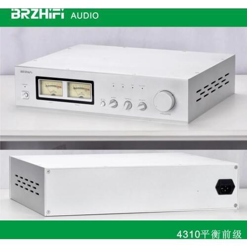 BRZHIFI AUDIO 4310VU electronic tube with head balance front-level aluminum alloy chassis