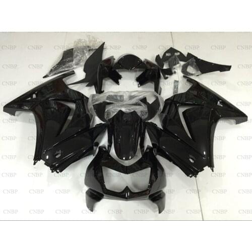 EX 250 2008 - 2014 Body Kits Ninja 250R 2010 Fairings EX 250 2010 glossy Black Body Kits