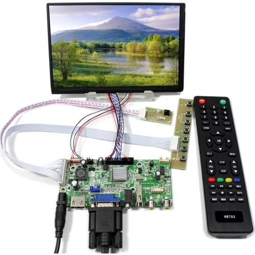HD MI VGA 2AV Audio USB Audio LCD Controller board VS-V59AV-V1 with 7inch N070ICG-LD1 1280x800 IPS lcd panel