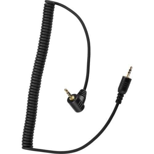 2.5mm C6 Remote Shutter Release Cable for Cameras 2.5mm Sub-Mini Connector for Canon EOS R RP M6 M5 90D 80D G1X SX70HS