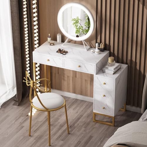 Dresser Bedroom Small Modern Minimalist Storage Cabinet Integrated Small Apartment Online Celebrity Ins Wind Makeup Table Modern