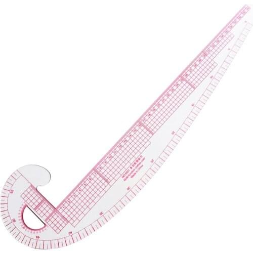 Multifunction 6501 Plastic French Curve Sewing Ruler Measure Tailor Ruler Making Clothing 360 Degree Bend Ruler Tools
