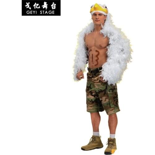 New Christmas Halloween Fighting bird Cosplay Costume show party skit Adult bird eagle feather Wing Golden Eagle party props