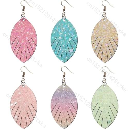 New Earrings, pendant Wooden die Scrapbooking C-1317 Cutting Dies Multiple sizes