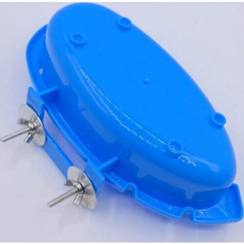 Bird Water Bathtub Pet Parrots Cage Hanging Feeder Bowl Bathing Toy Shower Box Bird Cleaning Tool R7UB