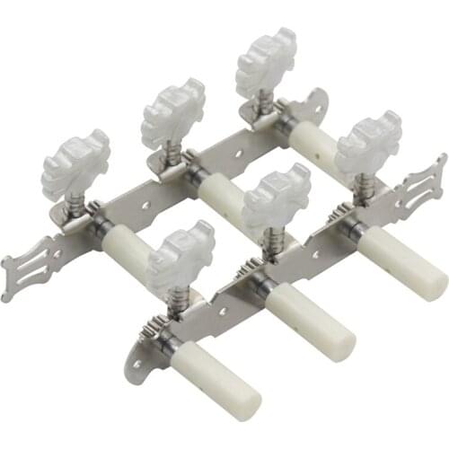 Y-06 Guitar Knobs Guitar Tuner White Head Metal Guitar Knob Acoustic Guitar Knob Guitar Accessories