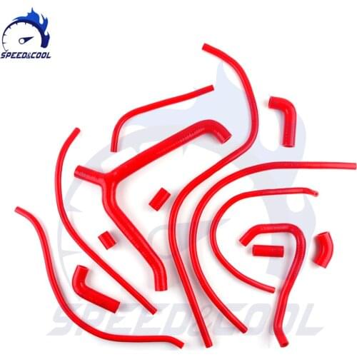 Motorcycle Silicone Radiator Coolant Hose Kit For HONDA VTR 1000 SP1 SP2 2000-2006 High Performance Pressure Temperature