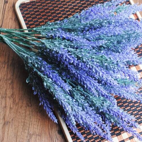 Home Decoration 5 Branchs Natural Lavender Flower for Wedding Decoration DIY artificial flower bouquet