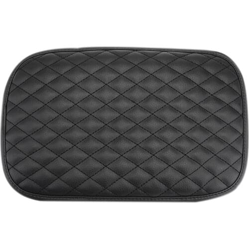All Purpose Car Armrest Cushion Cover Leather Center Console Box Pad Cushion Automotive Parts for Car Truck Vehicles
