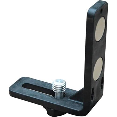 5/8" Universal Laser Levels L-shape Bracket Super Strong Magnet Adsorption Stand Laser Levels Wall-mounted Hanging Stand