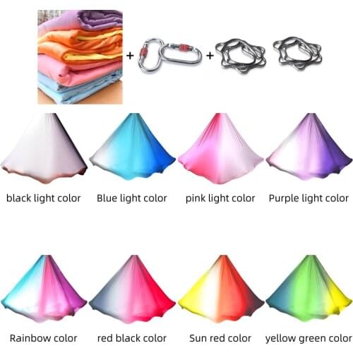 Yoga hammock Flying Swing Premium imported fabrics Yoga Hammock Set Anti Gravity Yoga Belts For the yoga Exercise Air Swing Bed