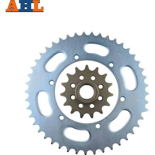 High Performance Motorcycle 15T Front Sprockets & 45T Rear Sprocket Kit For YAMAHA XJR400 XJR 400 520 Drive Chain