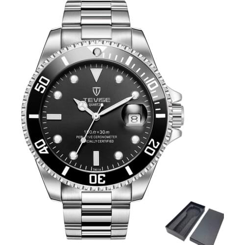 Top Brand Luxury Fashion Watch Men Waterproof Date Clock Male GMT Sport Watches Mens Quartz Wristwatch Relogio Masculino XFCS