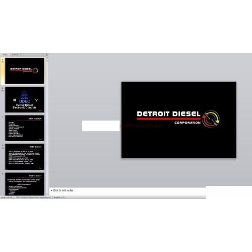 Detroit Full Set Shop Manual DVD