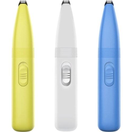 Electric Pet Hair Clipper Dog Cat Feet Paw Shaver Low Noise Grooming Trimmer Kit AXYC