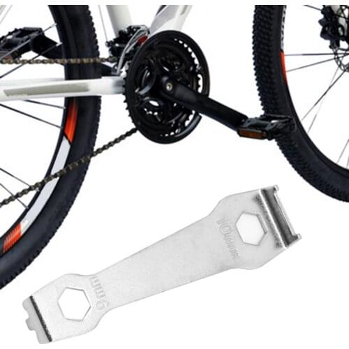 Two Ends Bicycle Chain Ring Bolts Wrench Portable High Hardness Chainring Bolts Wrench for Folding Bicycles bike Removing Tool