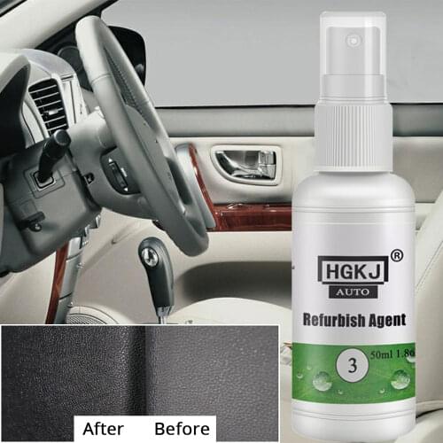 HGKJ-3 Car Paint Care Polish Coating Interior Leather Seats Refurbisher Paint Cleaner Glass Plastic Maintenance Clean Detergent