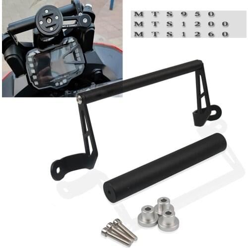 For DUCATI MULTISTRADA 1200 950 1260 MTS1200 MTS950 MTS1260 Motorcycle SMART PHONE Navigation GPS Plate Bracket Adapt Holder
