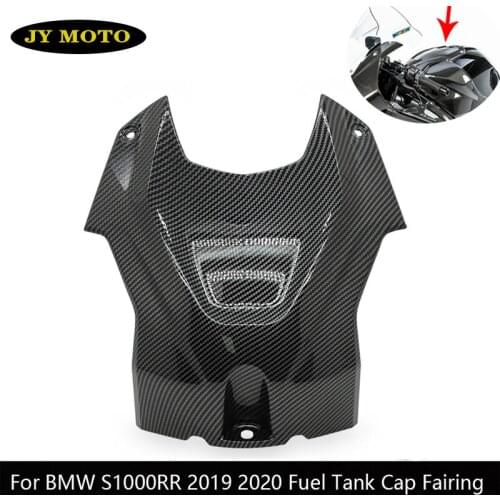 For BMW Back Hump Motorcycle Carbon Fiber Fuel Tank Cap Motorcycle Fuel Tank Cap Fairing S1000RR 2019 2020