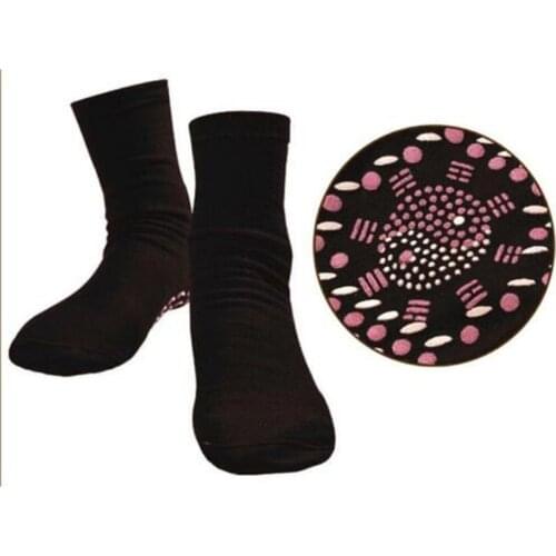 Magnetic Therapy Tourmaline Socks Self-Heating Socks AthleteS Foot Cracked Feet Cold Anti-Freezing Warm Foot Socks