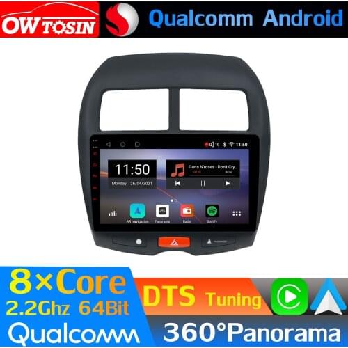 Qualcomm 8Core Android Car Multimedia For Mitsubishi ASX Outlander Sport RVR 2010-2018 360 Camera Radio GPS CarPlay HDMI DTS 4G